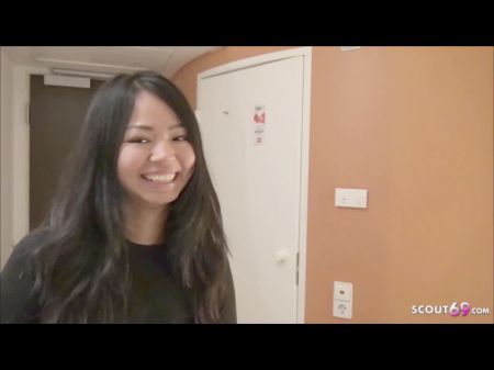 tailandés la universidad adolescente amateur Sexo de bbc después de estudiante