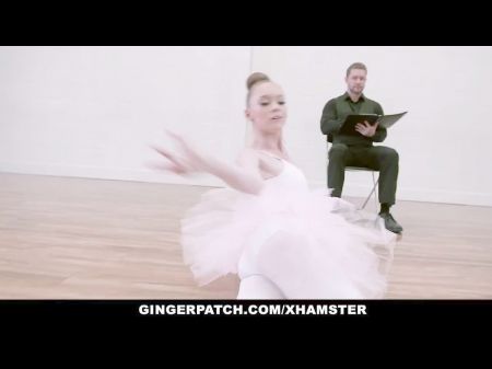 gingerpatch Ingwer Ballerina Athena Rayne fickt Tanz