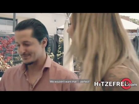 Hitzefrei Fucking Big Titted German Cutie Mia Blow Outside .