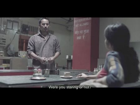 Chick Teasing Waiter – Web Series Scene With Subtitles