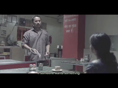 Hottie Teasing Waiter – Web Series Scene With Subtitles