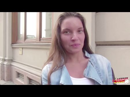German Scout - Hot Young Woman Anita B Seduced To Have Anus Bonk Sex