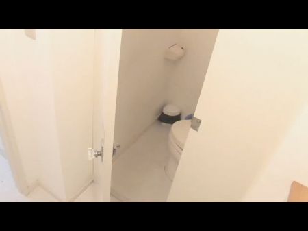 Handsome Dark-haired Jerks Solo In The Toilet: Free Xxx C8