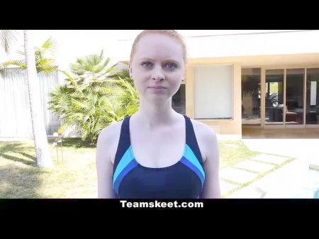 Cfnmteens - Pale Red Hair Shagged By The Swimming Teacher