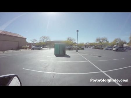 Porta Gloryhole Bbw Se Traga Semen En El Estacionamiento Del Gimnasio