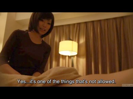 Untertitelte Japanische Hotel Massage Handjob Führt Zu Sex In Hd