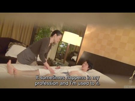 Untertitelte Japanische Milf Massagetherapeutin Verführung In Hd