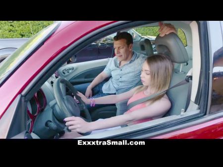 Exxxtrasmall - Butt Banged By Her Driving Professor