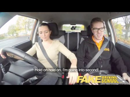 Fake Driving School Little English 18 Teenager Gets Screwed After Her Lesson