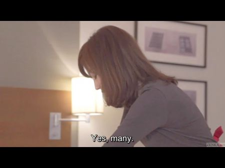 Subtitled Cfnm Japanese Hotel Worn Lady Massage Leads To Handjob