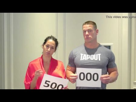 Nude 500k Celebration! John Cena And Nikki Bella Stay True To Their Promise!