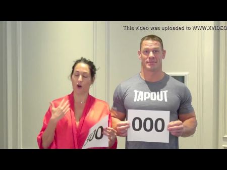 Nude 500k Celebration! John Cena And Nikki Bella Stay True To Their Promise!