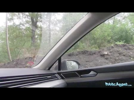 Audience Agent Backseat Creampie For Jessica Beil And Her Moist Clit