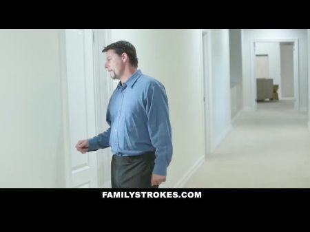 Familystrokes - Fucking My Dad While Mom Cooks