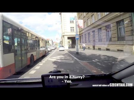 Unbelievable Reality - Strangers Voyeurs Watching Czech Taxi Car In Sex