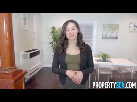 Propertysex College-Student fickt heißen Arsch Immobilienmakler