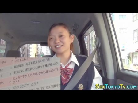 Japanese 18 Teenager Rides Penis