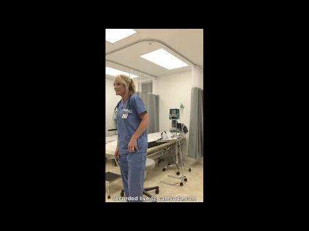 Sexy Mama Nurse Gets Fired For Showing Clit (nurse420 On Camsoda)