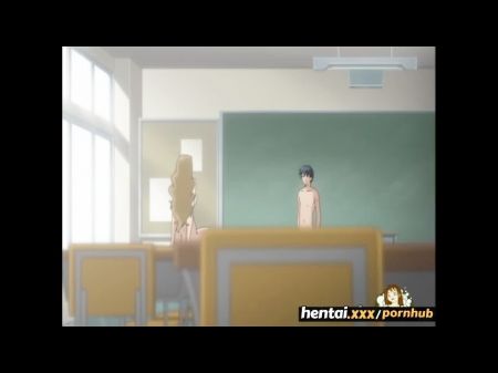 Tutor Gets Creampied By A Classman In Class - Anime Porn . Hardcore