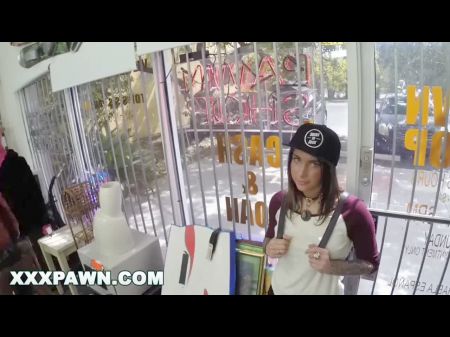 Felicity Feline Needs Money Fast , So She Heads To A Pawn Shop