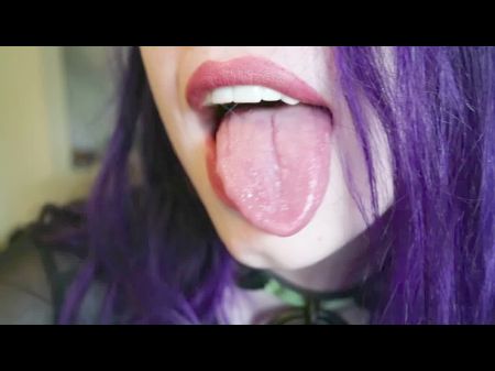 Punk Gal Slobber Tongue Mania