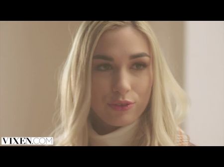 Uber-sexy Blonde Delilah Tempts Her Longtime Kick