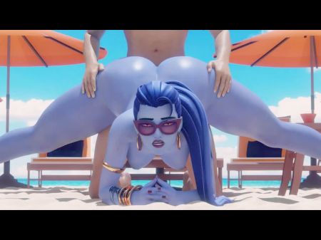 3 Dimensional Hentai: Overwatch Uncensored 3 Dimensional Compilation