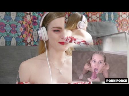 Summers Responds To Jizz Shots - Nutting Rough On Naughty Amateurs - Pf Porno Reactions Ep Iii