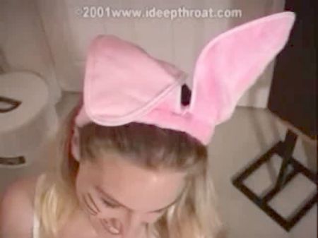 heather - perfect suck off , bunny suit and swallow !