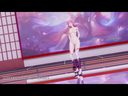 Lisa Spirit Blossom Strip Dress والجنس 60fps 