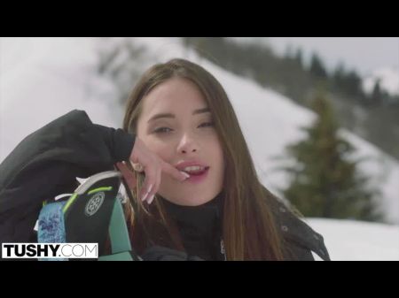 Anal - Ultra-kinky Ski Tutor Presents Off Her Abilities