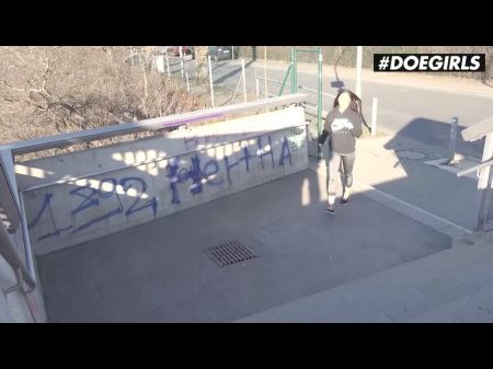 Gun Miniature Body German Cockslut Risky Public Fuck-fest With Naughty Stranger