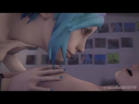 A vida é estranha: a primeira noite BDSM (Max X Chloe) Animação SFM 