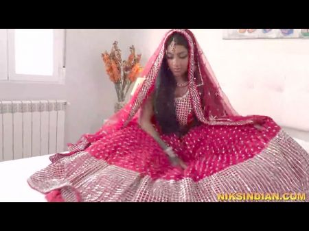 Real Indian Desi Teenager Bride Fucked In Booty And Slit On