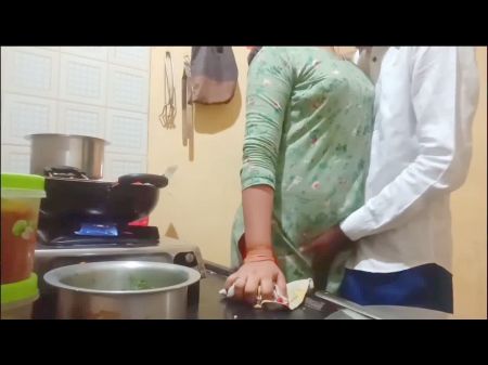 Indian Excellent Wife Got Shagged While Cooking In Kitchen