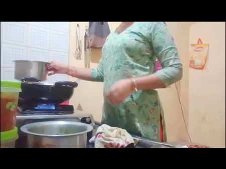 Indian Superior Wifey Got Shagged While Cooking In Kitchen