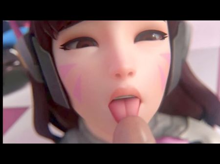 Compilação 3D Overwatch Hentai sem censura: pornô HD 