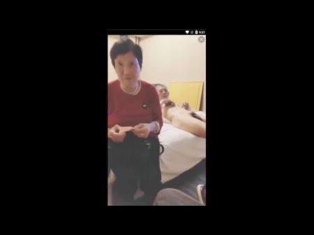 Die Chinesische Oma Wird Hart Im Film, Porno 