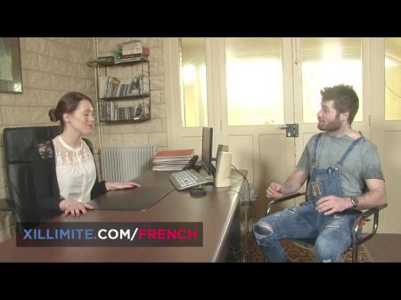 Die Junge Brünette Lässt Sich Vom Mechaniker Sodomisiert Werden Französisch 