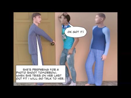 Ma Screws Step Sons-in-law Best Mates In Excellent Triple Sex 3 Dimensional Comic