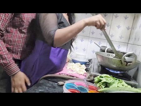 Indian Gal Has Stiff Fucky-fucky In Kitchen Fucky-fucky Movie