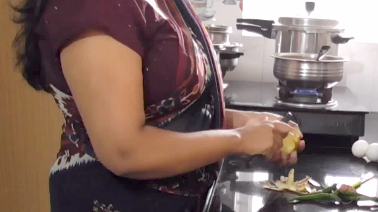 Boobs Press In Kitchen - i shagged neighbor' s wife in kitchen while she cooking - total length  flick after one million views - anybunny.com
