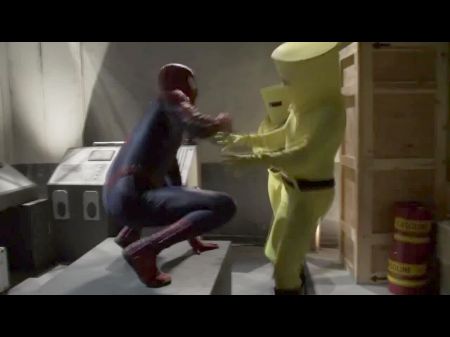 Spiderman: A Tits & Big Tit Fuck Porn Video 