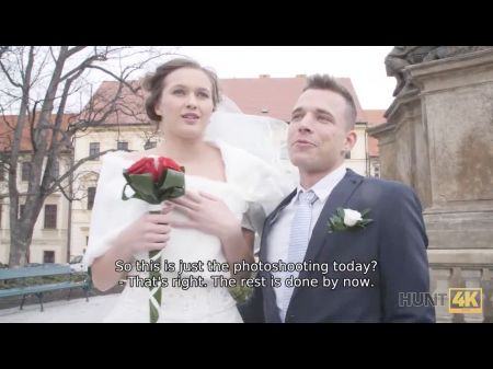 After Wedding Skimpy Groom Sells Fucking Partners Cootchie