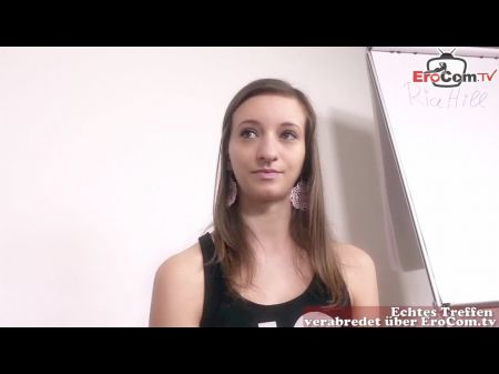 Real German Teen Virgin At Casting She Only Wants Ass Fuck