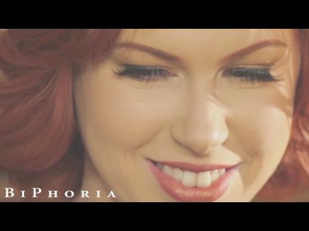 Biphoria - Students Have Ambidextrous Threesome With Red-haired Tutor