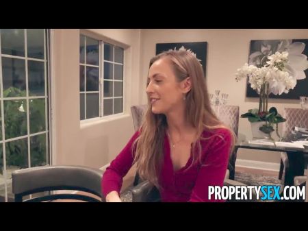 Maple Syrup Farmer Fucks Hot Real Estate Agent in Stockings 