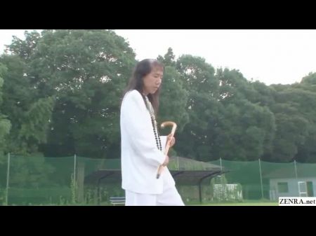 Unzensierte japanische Hard -Sex -Kult -Zeremonie im Freien 