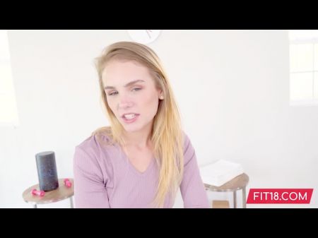 Natalie Knight - 95lbs - Pornography Casting Cool Chick In Yoga Trousers
