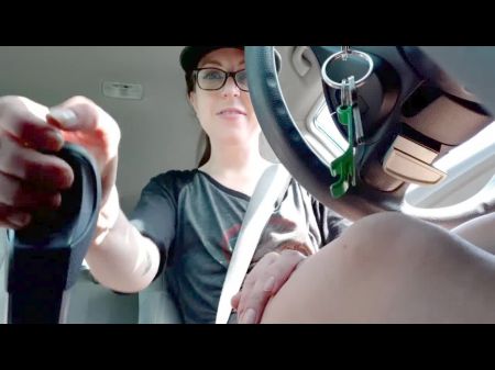 Wanking In My Car To Orgasm